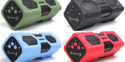 Amazon: $29.99 Waterproof Bluetooth Speaker