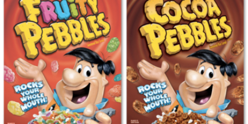 Walgreens: Post Pebbles Cereal Only $1.49