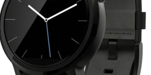 Motorola 360 Smart Watch Only $229.99 (Regularly $299.99)