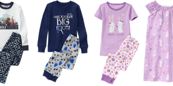 Gymboree: Extra 20% Off & Free Shipping = Pajamas As Low As $7.67 Shipped (Regularly $32)