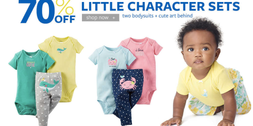 Carter’s: 3-Piece Bodysuit & Pant Sets Only $5.61