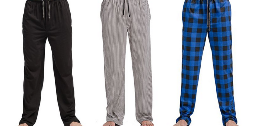 Amazon: 2 Men’s Pajama/Lounge Pants Only $7.50 Each