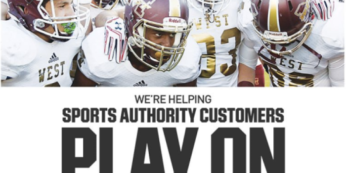 Dick’s Sporting Goods: FREE $20 Reward When You Bring Sports Authority ‘League’ Card