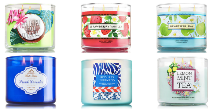 Bath & Body Works 3-Wick Candles