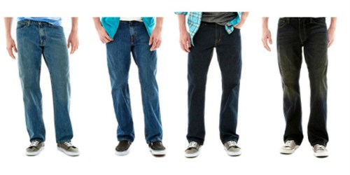 JCPenney: New $10 off $25 Purchase Coupon = Men’s Arizona Jeans Only $15 Each (Reg. $40)