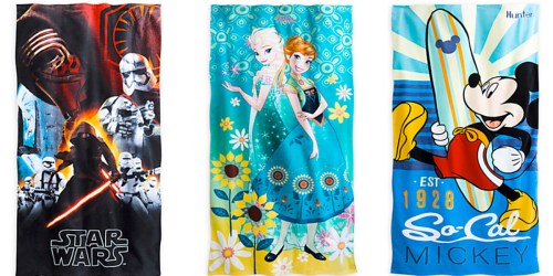 Disney Store: Free Shipping on ANY Order Today Only = Beach Towels $7.99 Shipped (Reg. $16.95)