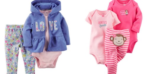 Carter’s & OshKosh: Extra 25% Off Clearance = 3-Piece Cardigan Set Only $7.49 (Regularly $30)