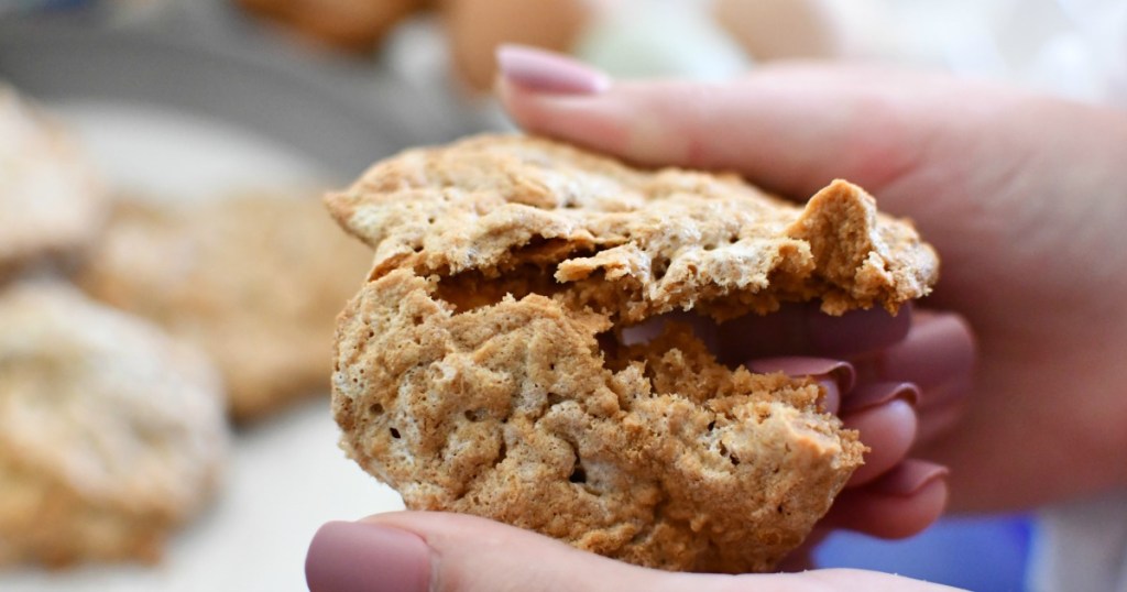 chewy 3 ingredient fluffernutter cookies