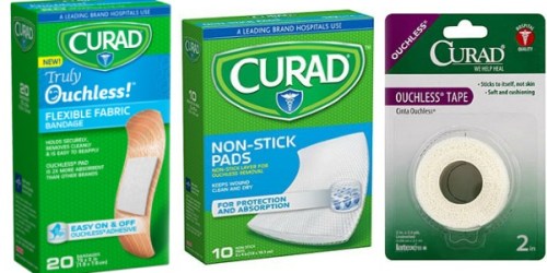 $0.75/1 Curad Bandage, Gauze or Tape Coupon = Better Than FREE Items at Walmart & Dollar Tree