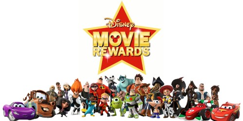 Disney Movie Rewards: Earn 5 Free Points