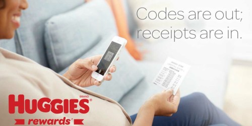 Huggies Rewards: New Program Launching – Enter Your Codes & Save Your Receipts