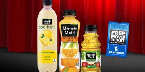 My Coke Rewards Members: Free Fandango Movie Ticket with Every 10 Minute Maid Codes