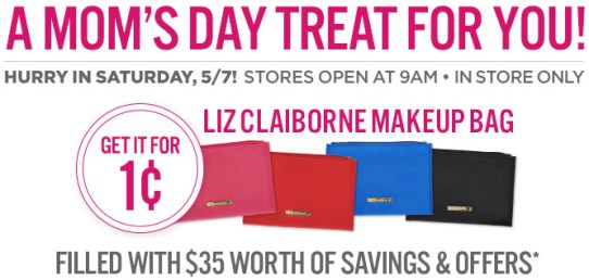 Liz Claiborne Makeup Bag