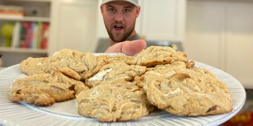 3 Ingredient Flourless Fluffernutter Cookies