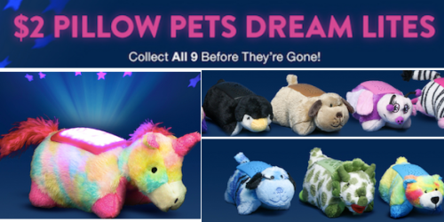 Pillow Pets Dream Lites Minis ONLY $2