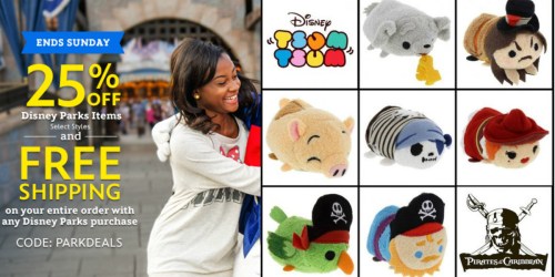 DisneyStore: Free Shipping AND 25% Off Disney Parks = 3 Mini Tsum Tsum Plush $8.93 Shipped