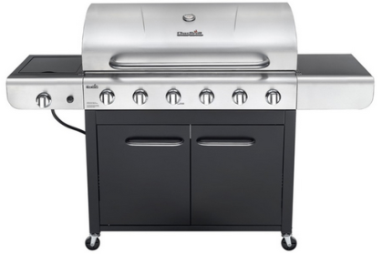 Char-Broil Advantage 6-Burner Propane Gas Grill w/ Side Burner