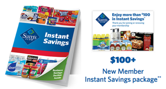 New Sam's Club Member Instant Savings