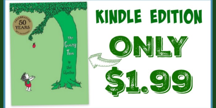 Amazon: The Giving Tree Kindle eBook Only $1.99 (Regularly $16.99)