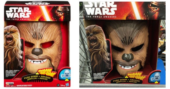 Star Wars Chewbacca Mask