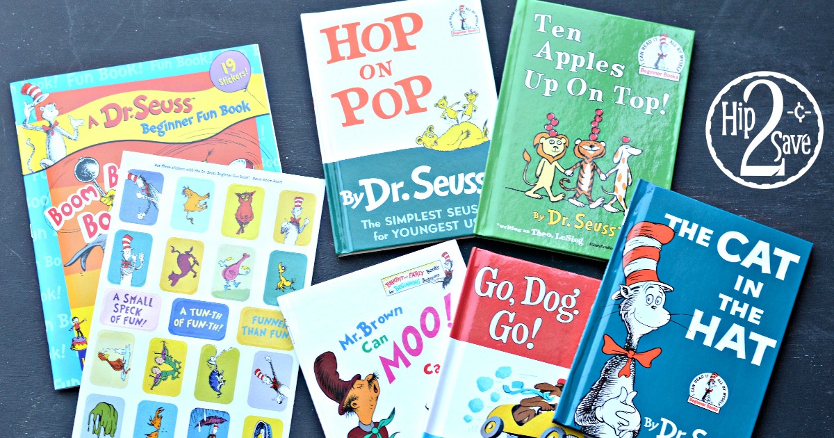 FIVE Dr. Seuss Hardcover Books AND Dr. Seuss Activity Book ONLY $5.95 Shipped