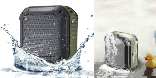 Amazon: Omaker Bluetooth Speaker Only $17.99 (Reg. $89.99) – Use in Shower & Outdoors