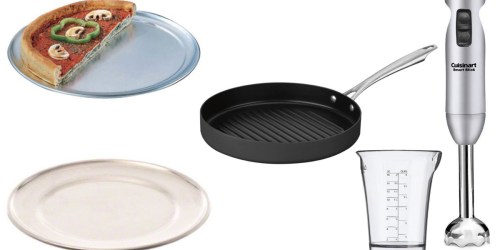 Amazon: Pizza Pans As Low As $1.69 + Nice Deals on Cuisinart Grill Pan & Smart Stick Blender