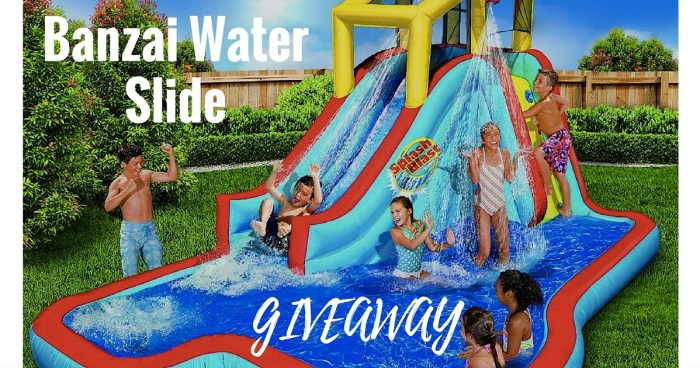 Banzai Slide 'N Soak Splash Park Giveaway