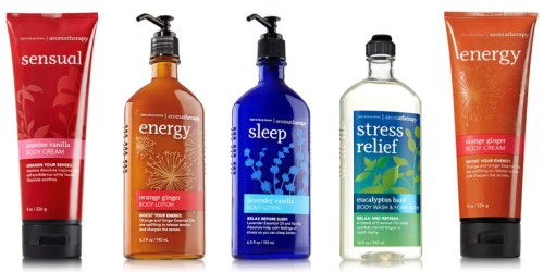 Bath & Body Works: $6 Aromatherapy Items & More = $115 Worth of Items Only $37.74 Shipped