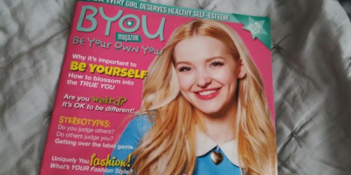 BYOU Magazine Subscription ONLY $7.99 (Self-Esteem Magazine for Girls Ages 7-14)