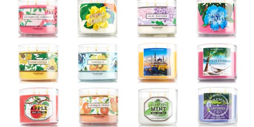 Bath & Body Works: 3-Wick Candles ONLY $10 Each Shipped (Regularly $22.50)