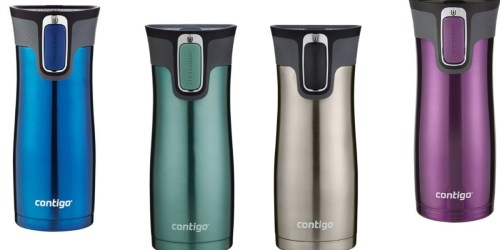 Amazon: Contigo Autoseal Stainless Steel Travel Mugs Only $12.71 (Reg. $20.99)