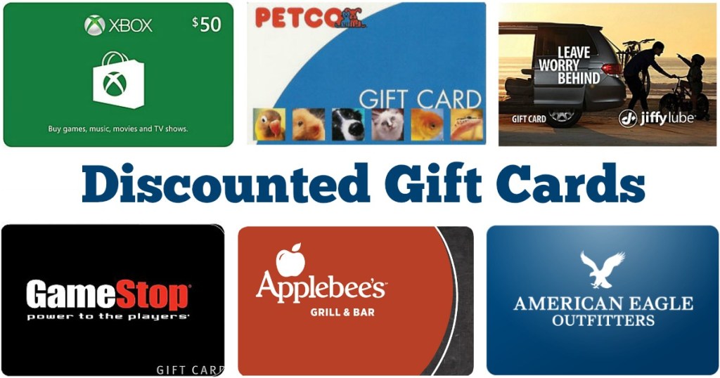 Discounted Gift Cards