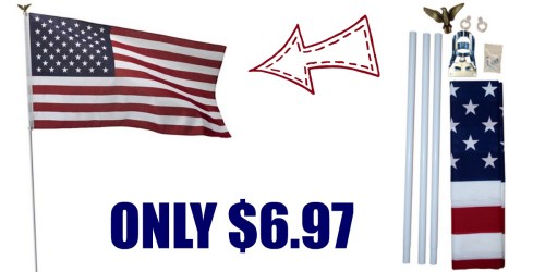 Lowe’s: 3×5 American Flag ONLY $6.97