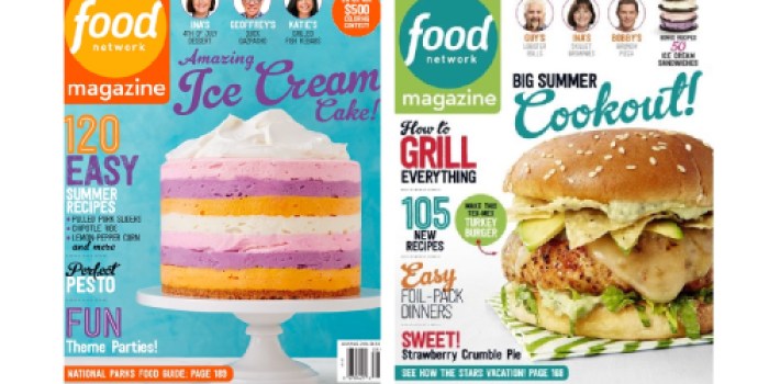 Food Network Magazine As Low As $7 Per Year