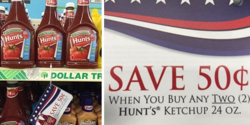 Dollar Tree: Hunt’s Ketchup 24-Oz Only 75¢