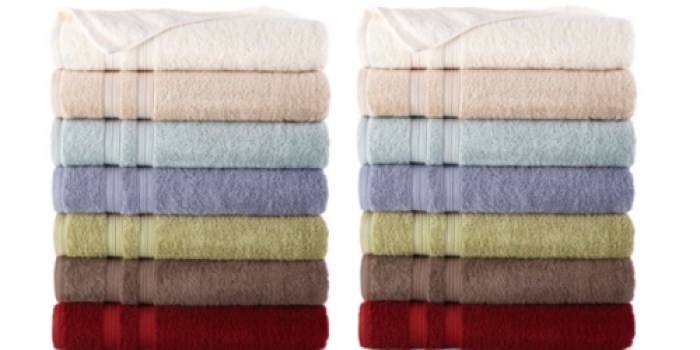 JCPenney.online: Home Expressions Bath Towels ONLY $3.39 Each (Regularly $10)