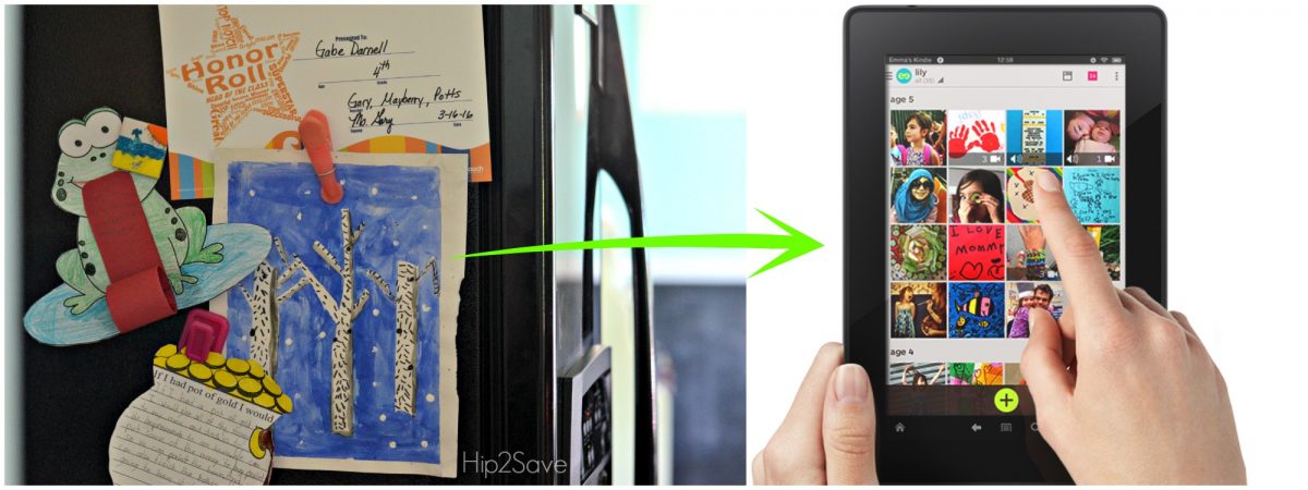 Keppy.Me App for storing kids artwork and schoolwork