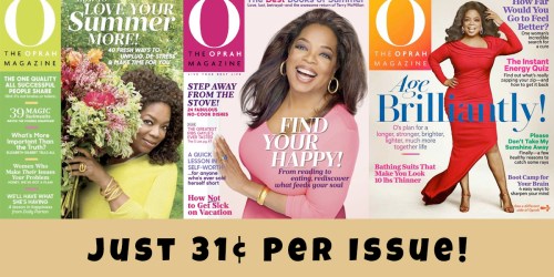 Four-Year Subscription to O, The Oprah Magazine ONLY $15 Delivered (Just 31¢ Per Issue!)