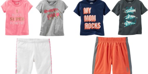 OshKosh B’Gosh: Buy 1 Get 2 Free Tees, Tanks & Shorts = Graphic Tees & Shorts Only $4.66 Each