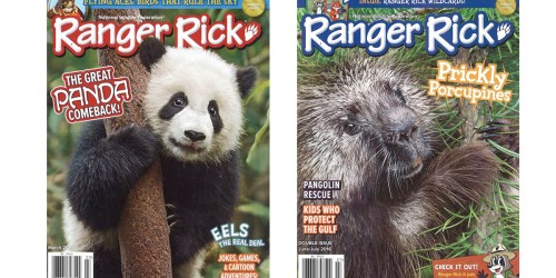 Ranger Rick Magazine As Low As $9.50 Per Year (That’s Just 95¢ Per Issue Shipped!)