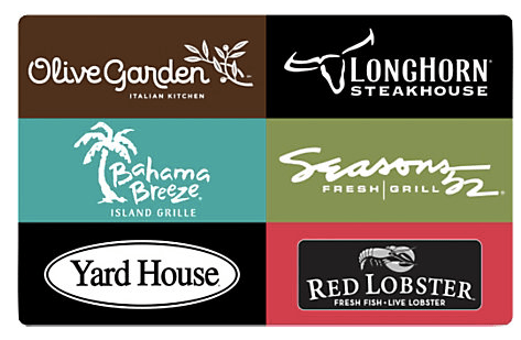  Darden Restaurants eGift Card