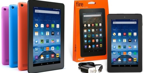 Amazon Fire Tablet 7″ 8 GB w/ Special Offers Only $39.99 (Reg. $49.99) + Nice Deal on Fire TV