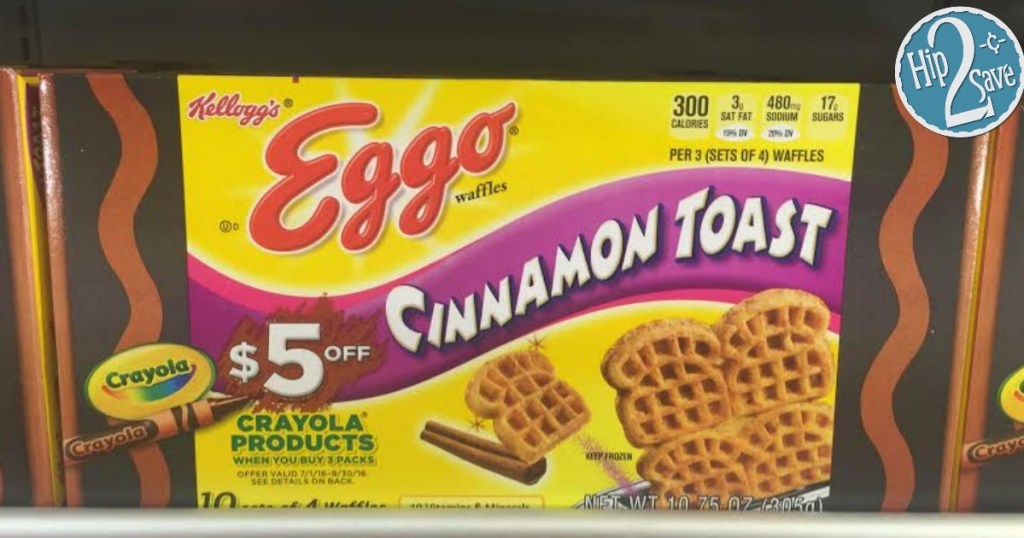 Crayola Eggo Promo