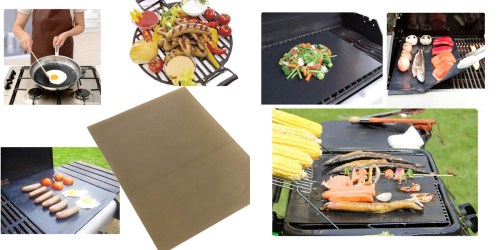 Non-Stick Reusable Grill Sheets ONLY $1.75 Each Shipped (When You Buy 4)