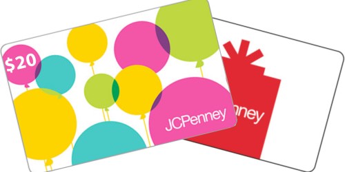 Groupon: $20 JCPenney eGift Card ONLY $10 (Available for New Customers Only)