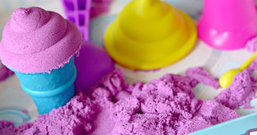 kinetic sand play