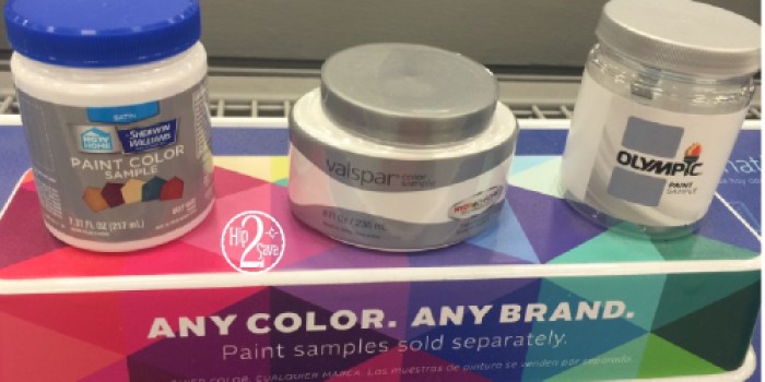 Lowe’s: Paint Samples ONLY 99¢ Each (Regularly $3.48)