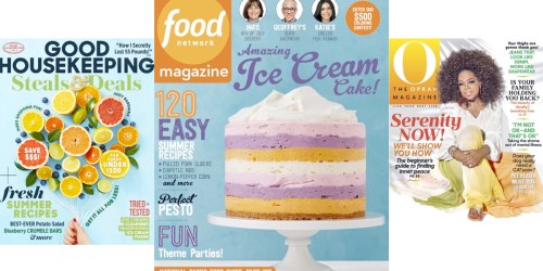 Groupon: $5 Deals (One Year Subscriptions to Oprah & Food Network Magazines ONLY $5)