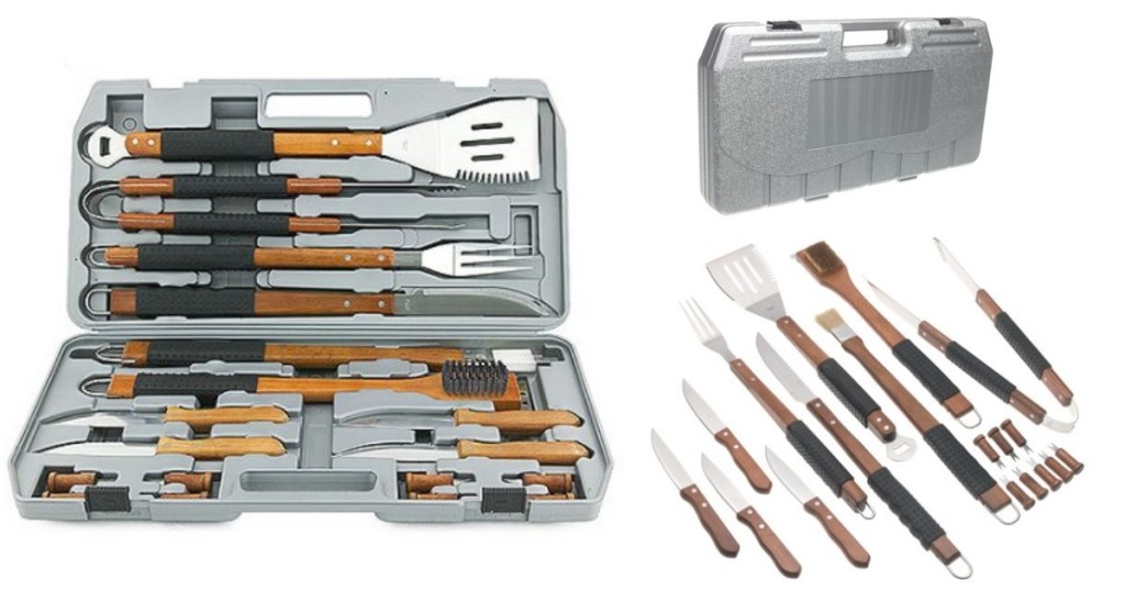 Mr. Bar-B-Q 18-Piece Stainless-Steel Grill Tool Set